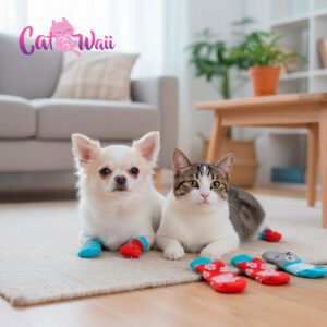 Calcetines Antideslizantes para Perro y Gato